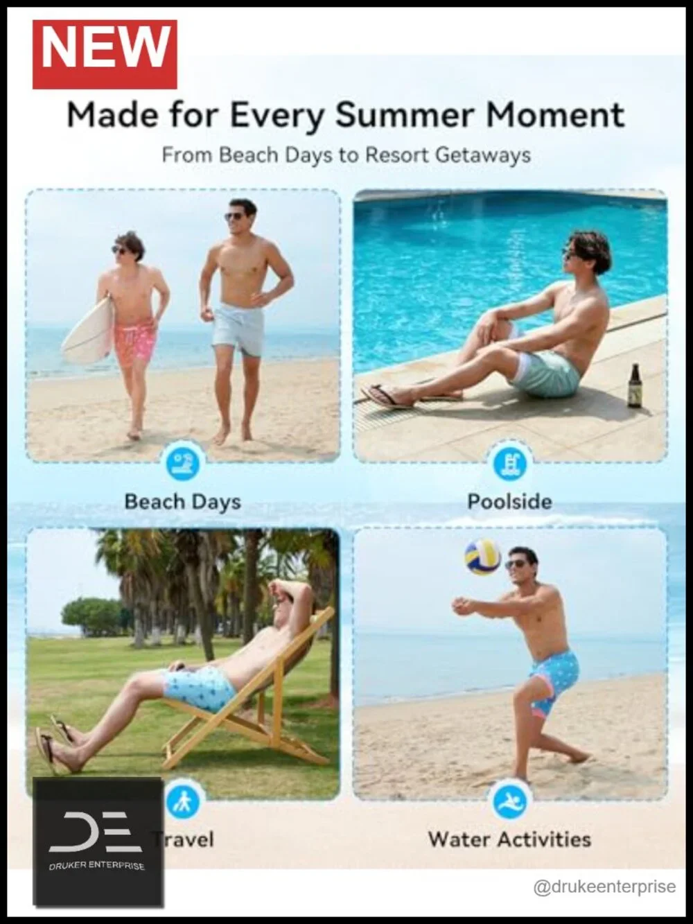 Men's Swim Trunks 7